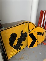 4X REFLECTIVE STREET SIGNS