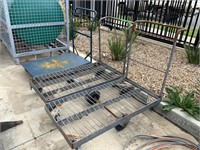 3X STEEL TROLLEYS