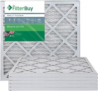 FilterBuy 20x20x1 Pleated AC Furnace Air Filter