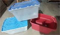 3 Storage Totes