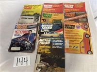 10 Vintage Motor Trend Magazines