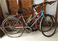 (3) Vintage Bicycles” Columbia Good Buddy and