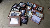 Box of 16 Vintage N.Y. Photos/Frames