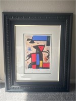 Joan Miro “Dipinto III/V” Plate Signed Limited