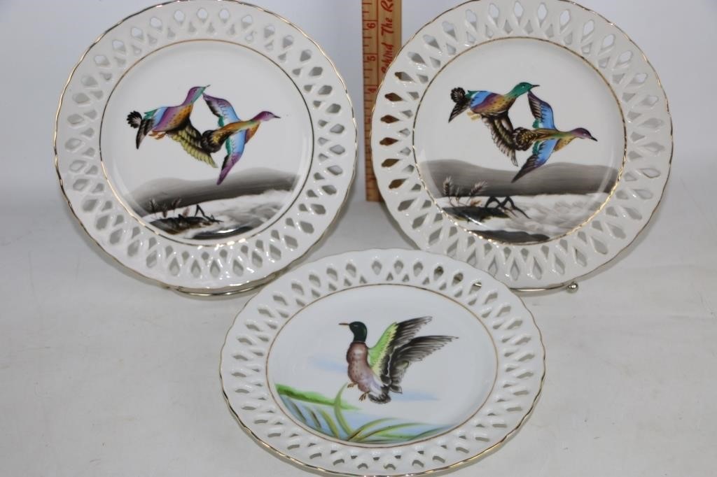 3 Flying Duck Plates