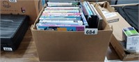 BOX FULL OF APPROX. (72) DVDS