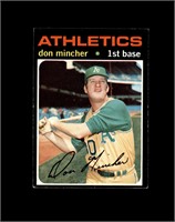 1971 Topps High #680 Don Mincher SP EX to EX-MT+