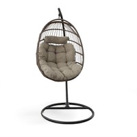 Hanging Egg Swing Chair - Dark Brown