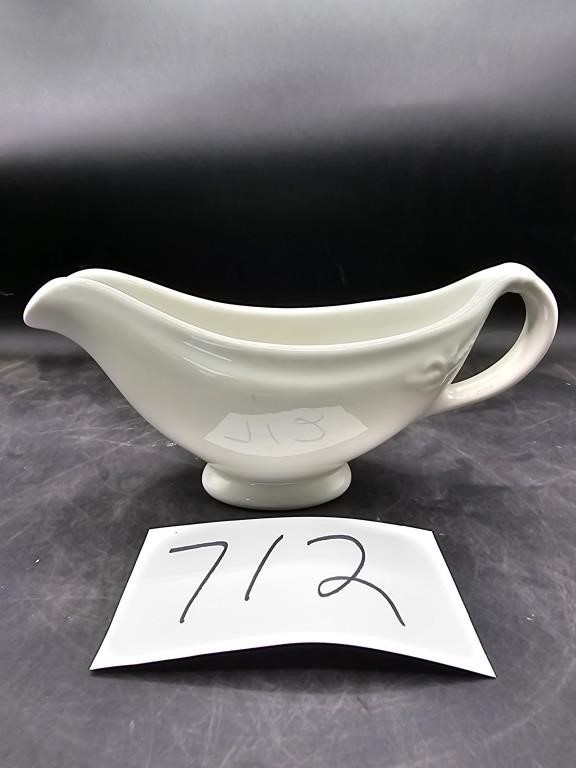 Hall White Gravy Boat