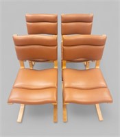 (4) VINTAGE BENTWOOD DINING CHAIRS