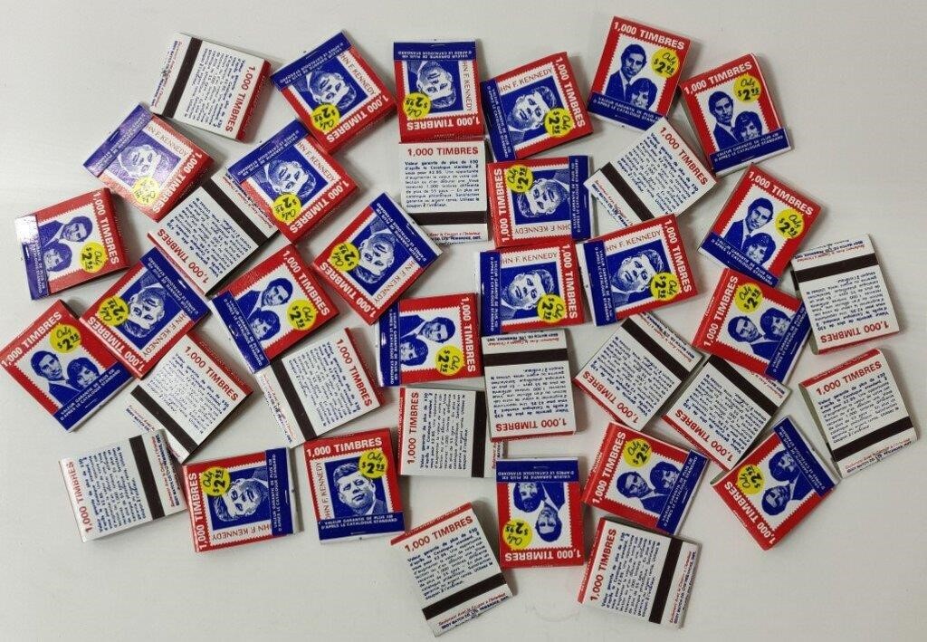 1000 Timbres' Jfk Matchbooks