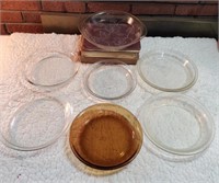 Glass pie plates