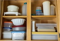 Collection of Plastic Storage including Tupperware