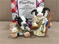 1998 Mary's Moo Moo Set of 2 Figurines