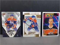 Lot of 3 Connor McDavid Cards