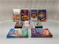Walt Disney Black Diamond + VHS Clam Shell Tapes