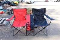 Snap on bag chair