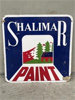 SHALIMAR PAINT Enamel Sign - 610 x 610
