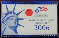 2006 U.S. PROOF SET W/ STATE QUARTERS, SLEEVE