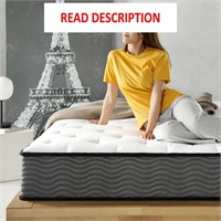 Zinus 10 Inch Hybrid Mattress  Queen