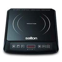 Salton Portable Induction Cooktop Cool Touch LED