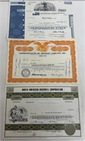 (3) ANTIQUE  STOCK CERTIFICATES