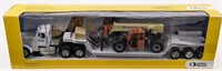 1/32 Peterbilt Truck w/ Lowboy & Telehandler Load