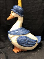 Goose cookie jar