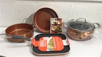 NEW Set of Epicurious Pans & Other Pans T14B