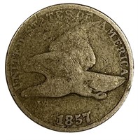 1857 Flying Eagle Cent - G