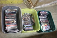 (3) Totes of Horror DVDs