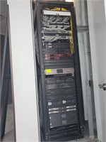 CPI AV RACK 23" X 32" X 85" (AV CONTENTS INCLUDED)