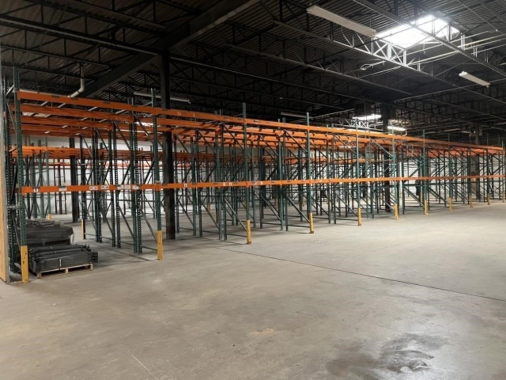 Pallet Racking- Online Only Auction