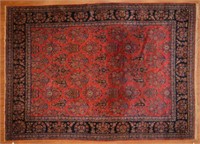 Antique Keshan rug, approx. 8.8 x 11.10