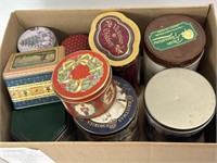 Assorted Tins