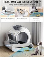 Wifi automatic cleaning cat litter box