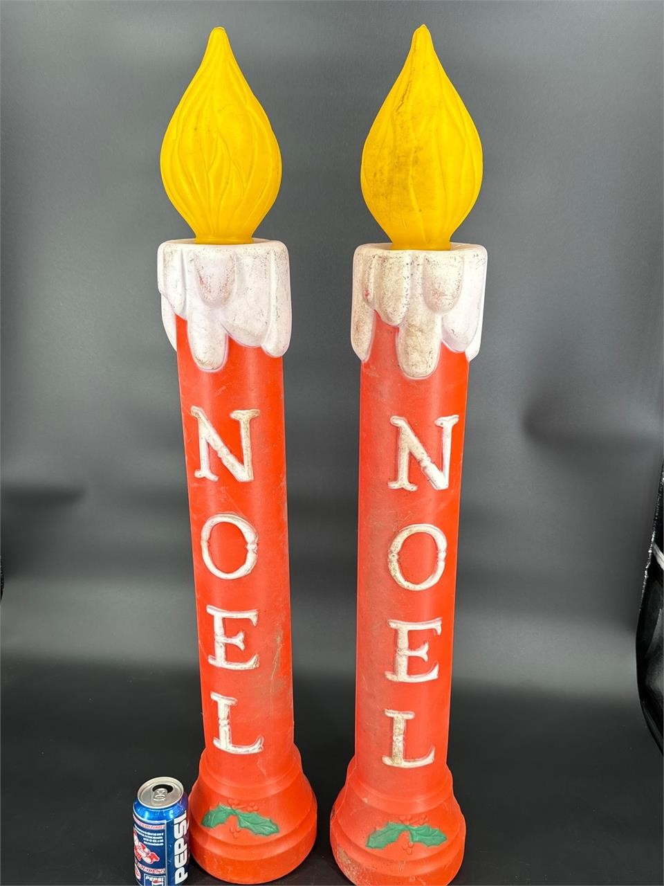 TPI BLOWMOLD NOEL CANDLES 38 INCHES TALL