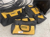 3 DEWALT JOBSITE BAGS