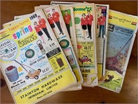 7 Vintage Home Hardware Catalogs 1969 thru 1976