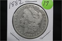 1882-P Moran Silver Dollar