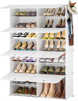 8-Tier Shoe Rack Storage Cabinet