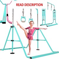 Gymnastics Kip Bar  Teal - Kids 3-8 Years