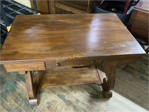 1 DRAWER 2 TIER WOODEN TABLE