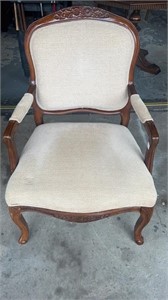 French Upholstered Arm Chair