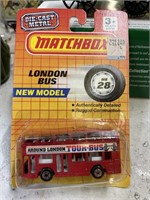 Matchbox die-cast metal london bus