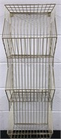Hanging Wire Rack - 3-tier-Gold Tone