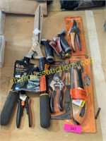 Fiskars Garden/Yard Hand Tools, misc