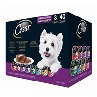 Cesar Canine Cuisine Wet Dog Food, 8 Flavor Variet