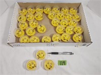 Lot of Smiley Face toys