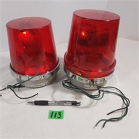 2 Adaptabeacon Rotating Signal lamps (Untested)